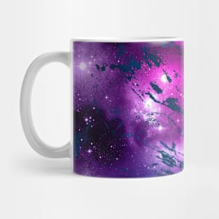 Galaxy Nebula Purple Mug